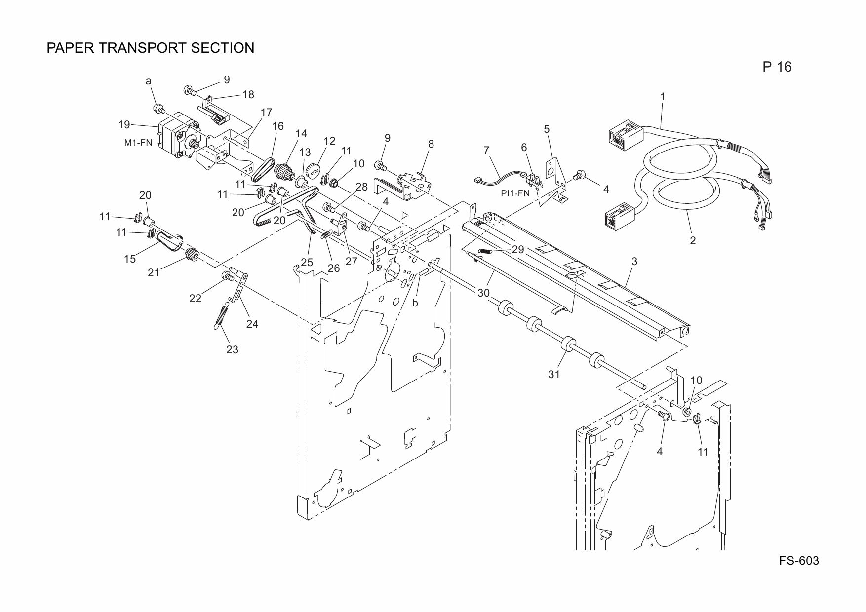 Konica-Minolta Options FS-603 4583712 Parts Manual-6